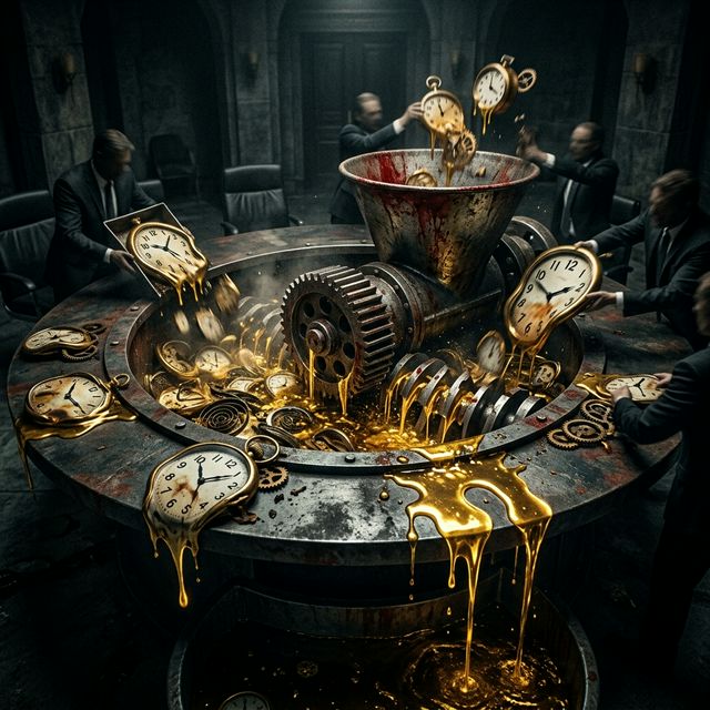 Grinder Clock