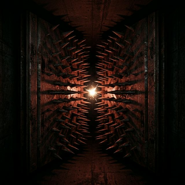 Spiked Steel Wall
