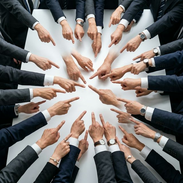 Web of Blame Hands